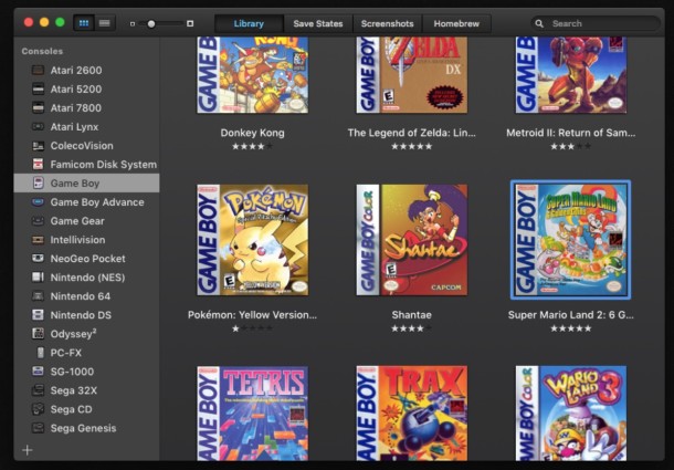 n64 game emulator mac os